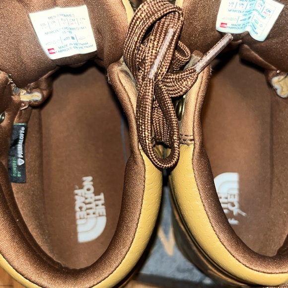 North Face Mens Back to Berkeley Brown leather rain/snow boots size 8.5. - Picture 5 of 8